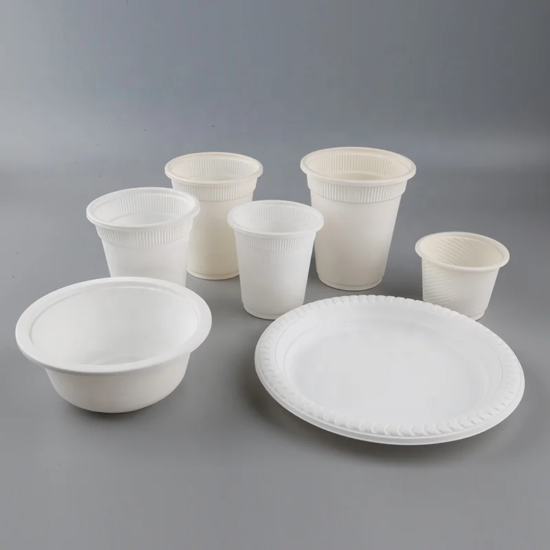 Promotion Eco Driendly Plastic Disposable Party Plate Cup Biodegradable Plates And Cups
