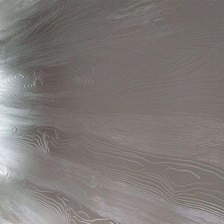 Hard chromed stainless steel press plate for HPL