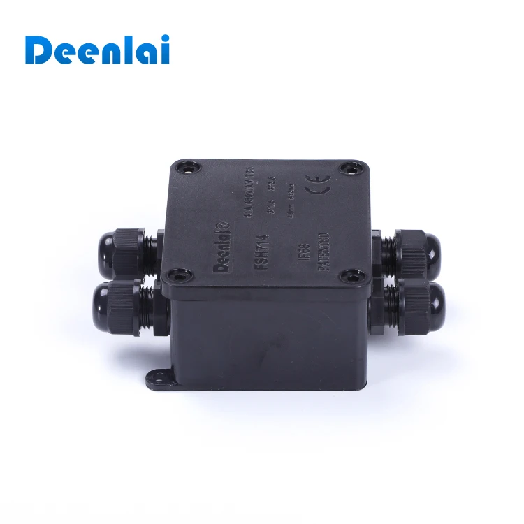 4 way IP68 waterproof cable terminal junction box for underwater light