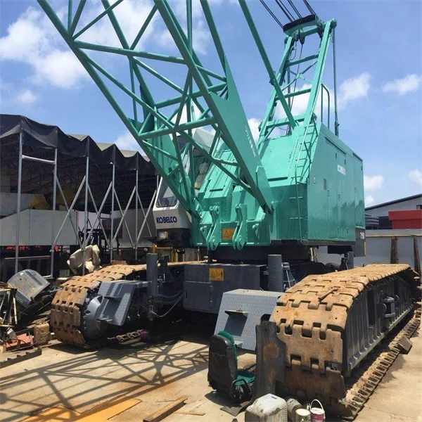 Best price used KOBELCO 7150 150 tons crawler crane for sale