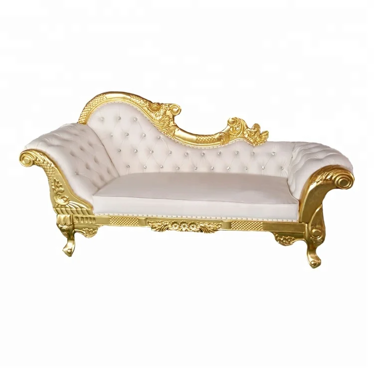 Factory Strength To Ship Wholesale Wedding Decoration Double Chaise Lounge Sofa