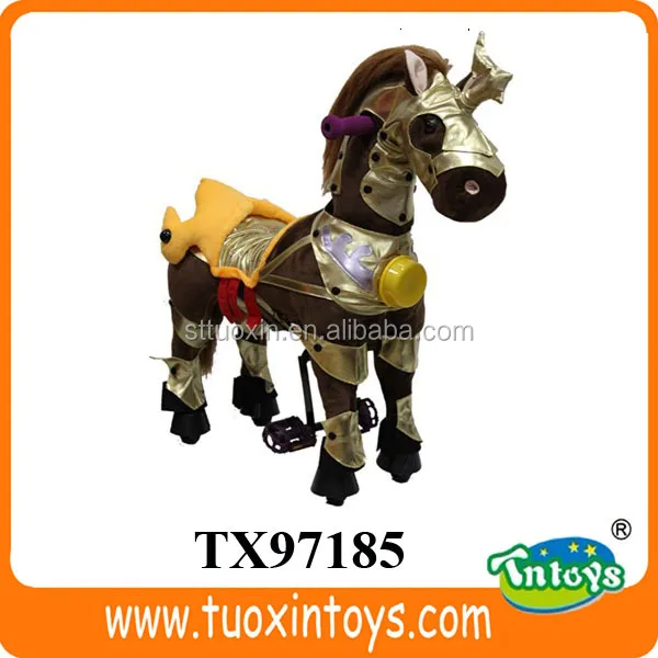 
kids ride on toys elephant with rubber wheels 