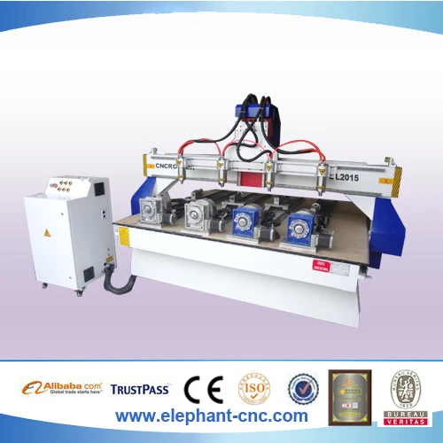 Ele-2015 гравер по дереву машина/фрезерный станок с чпу, многошпиндельные чпу вуд маршрутизатор