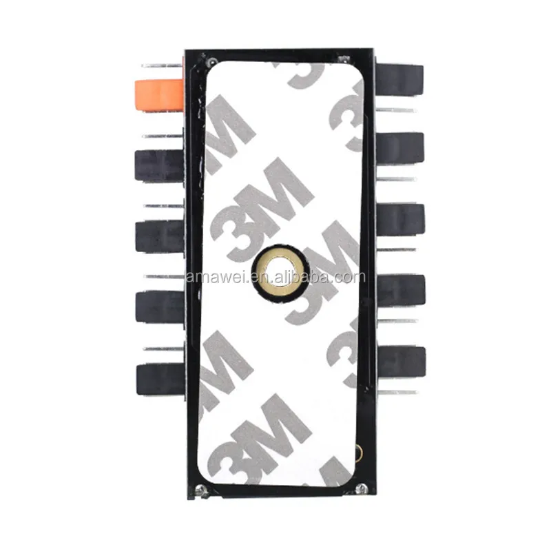  Охлаждающий вентилятор Sata от 1 до 10 Molex разветвитель кабель PWM 12 В со светодиодным адаптером питания для