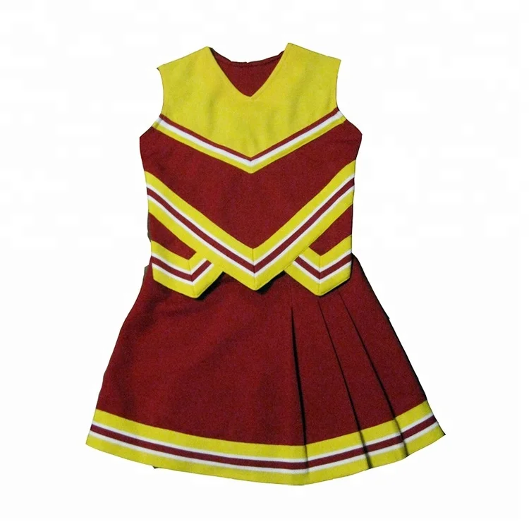 custom free design cheap cheerleading uniform for kids