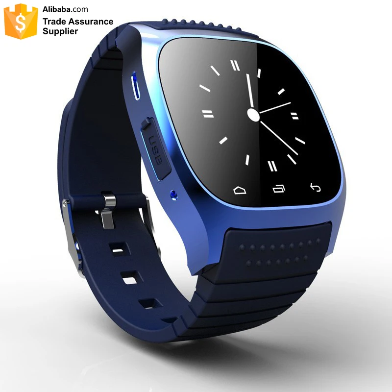 2019 New BT smartwatch android M26 with LED display / Dial / SMS Reminding / Music Player / Pedometer for Mobile Phone