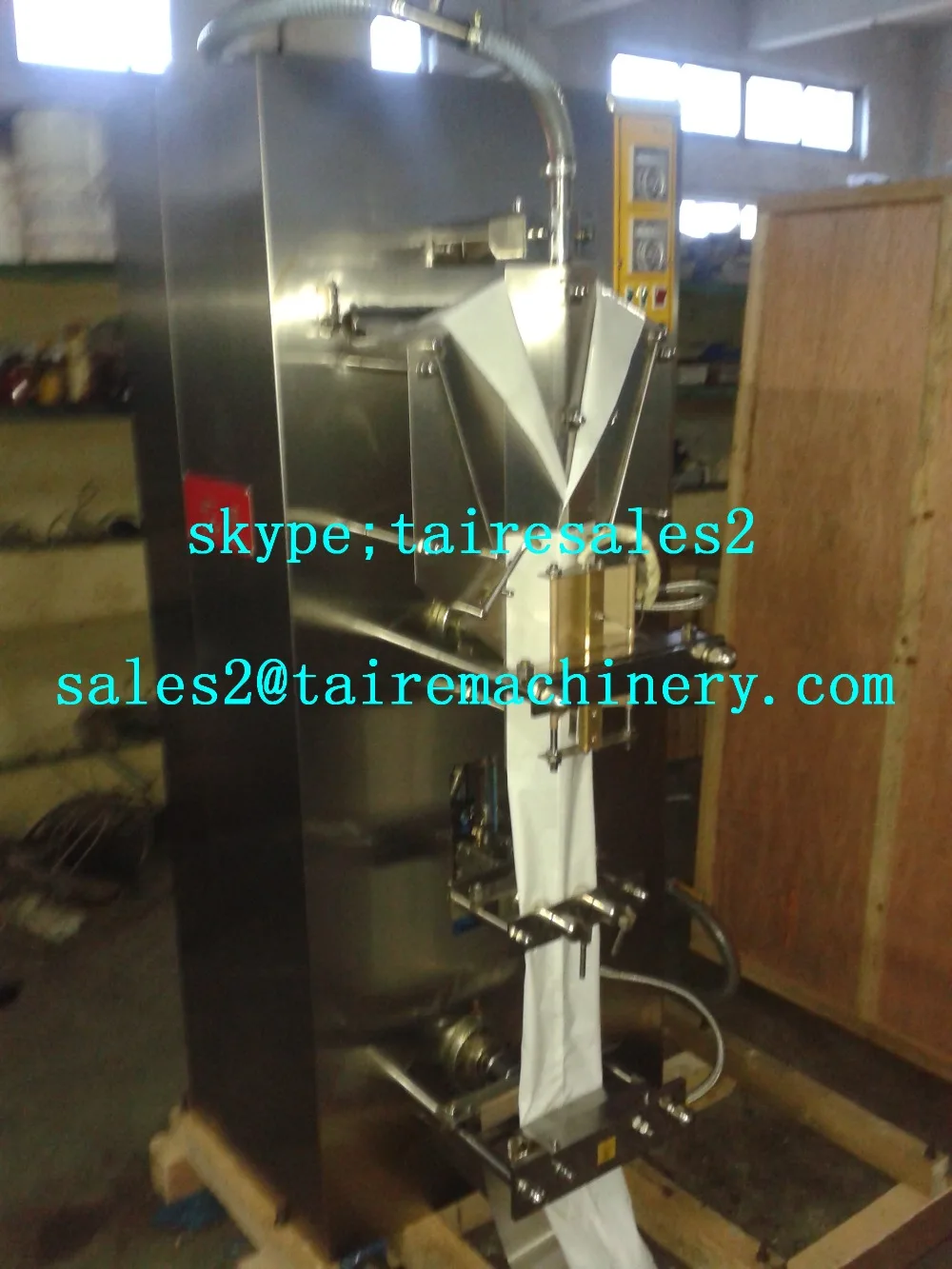 automatic mineral drinking pure pouch bag sachet water filling packing making machine with good price
