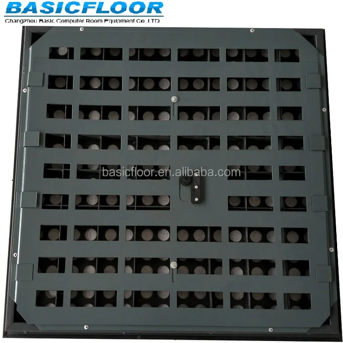
Factory supply data center airflow damper perforated raised floor 