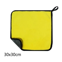 Amazon Hot Sales 100% Microfiber Car Cleaning Towel Coral Fleece Car Wash Towel Coral Velvet Terry Towel