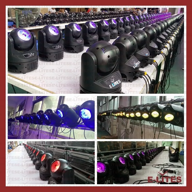 led 60w mobile head pan tilt head mini beam light for disco