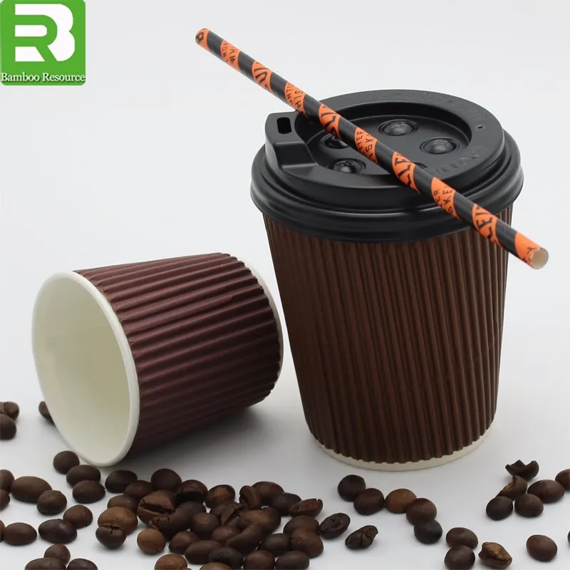 Paper Cups Coffee and Lids Paper Cups Supplier Manila logo Printed Disposable to Go Cups