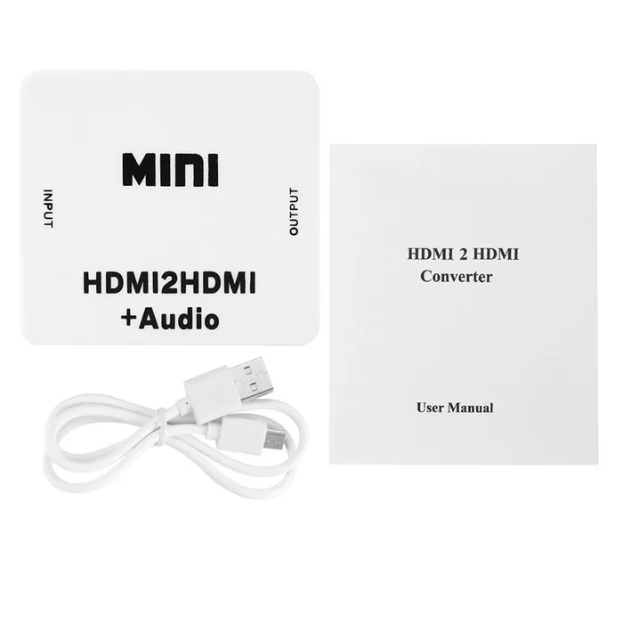 1080P HDMI2HDMI с аудиопреобразователем Hdmi экстрактор разветвитель разъем HDMI в HDMI для звуковой системы