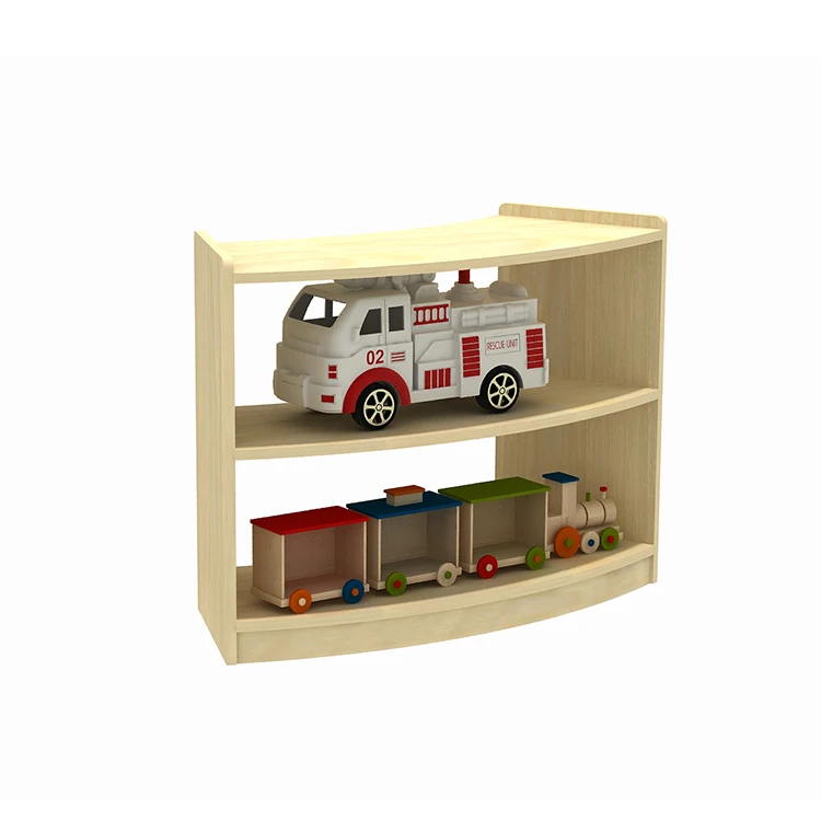 Dinosaurs World style kindergarten kids wooden furniture toy storage for indoor playground