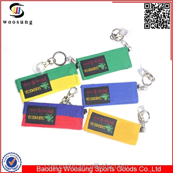 Тхэквондо мини пояс вспомогательное де тхэквондо тхэквондо ремень брелок