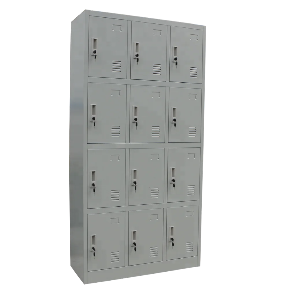 Metallic Clothing Locker JF-3B4A for Gym Wardrobe Cabinet