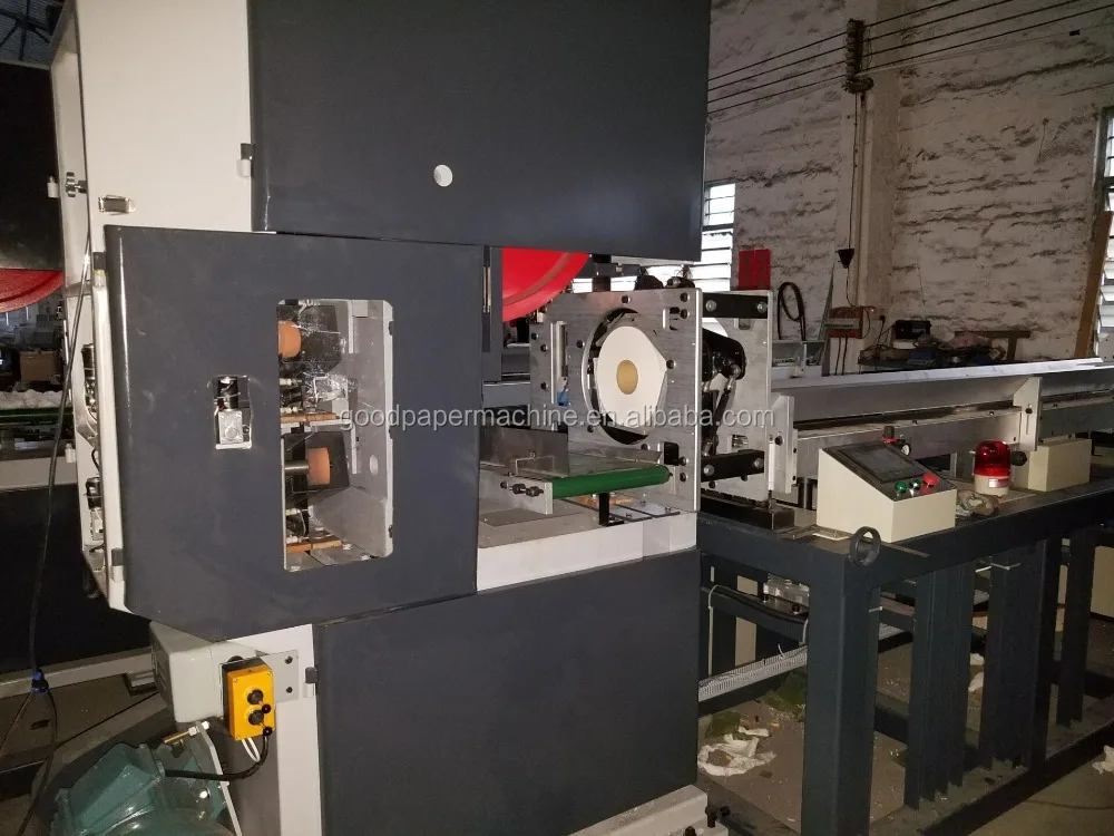 
Automatic hand towel maxi roll cutting machine jumbo toilet roll band saw machine price 