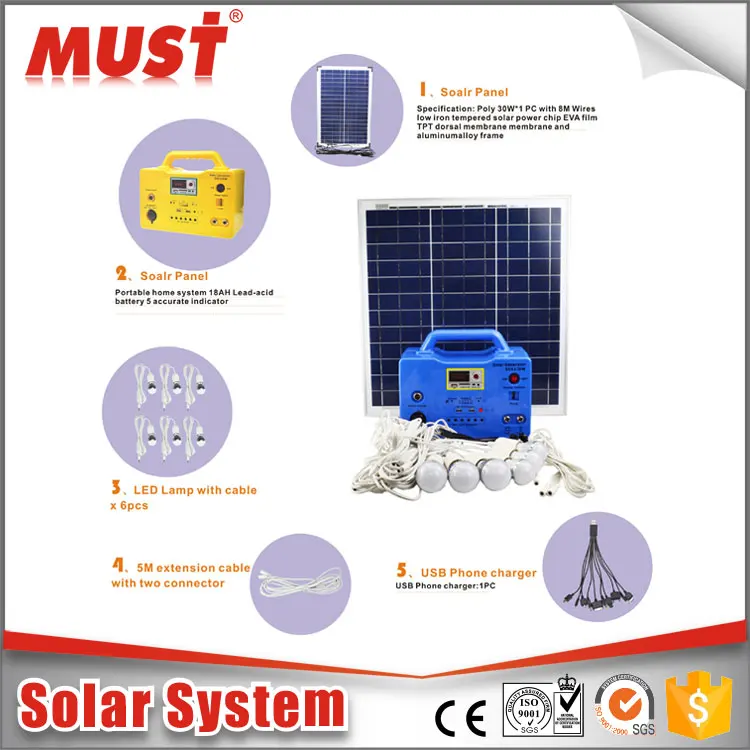 MUST HOT SALE home solar system mini Wholesale small solar generator use for portable home solar lighting system