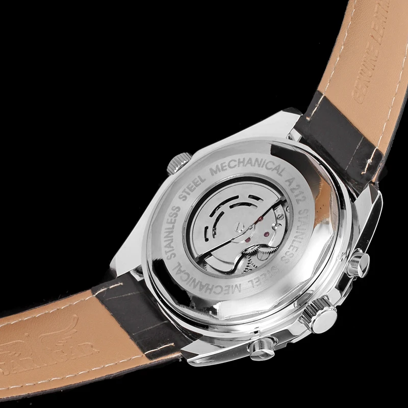 China Factory Brand Jaragar Watch Custom Men Dress Multifunction Date Classic Relojes Big Automatic Custom Mechanical Wristwatch