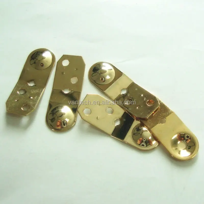 beryllium copper spring clip connector with plating