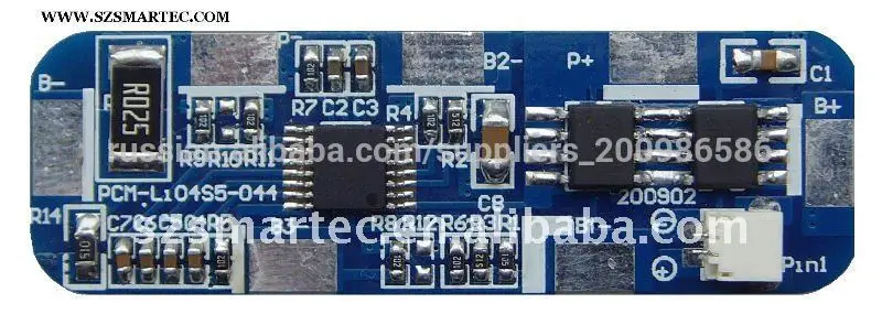защита цепи модуль для 4s литий-ионный/ли - полимер/lifepo4 аккумулятор pcm - li04s5 - 044 ( 4s )