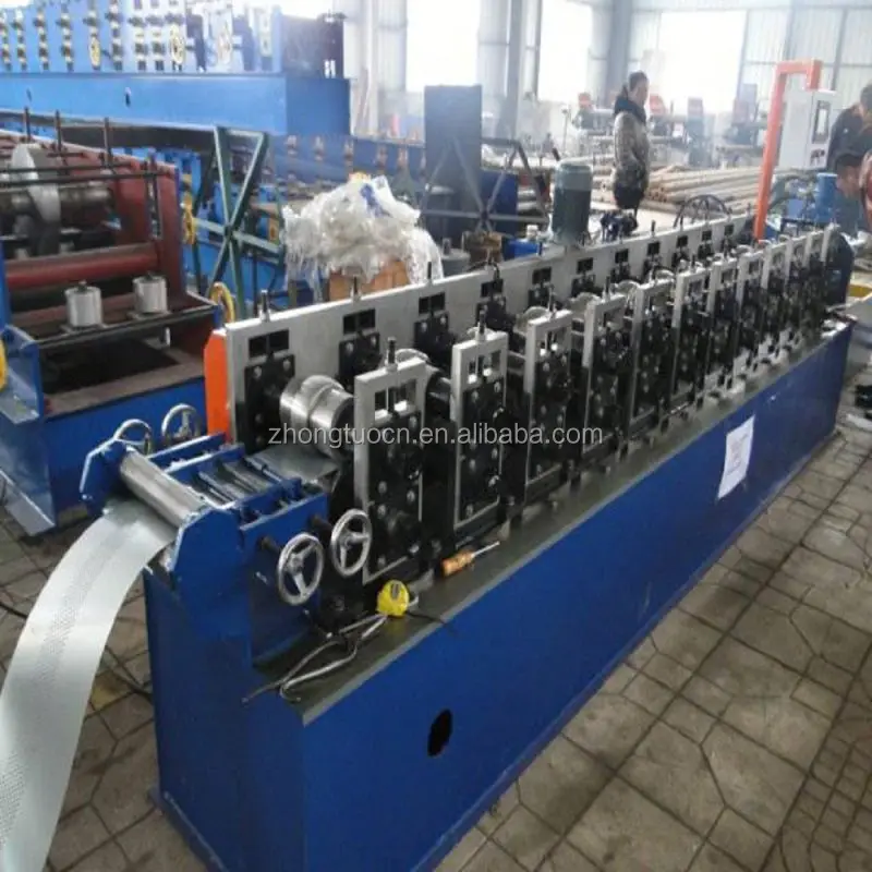 Galvanized Aluminum Metal Door Frame Steel Profile Roll Forming Machine