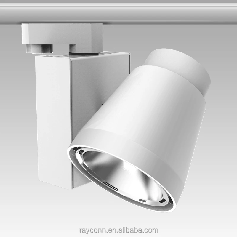 TUV CE SAA 2 wires single phase 40w led track spot light
