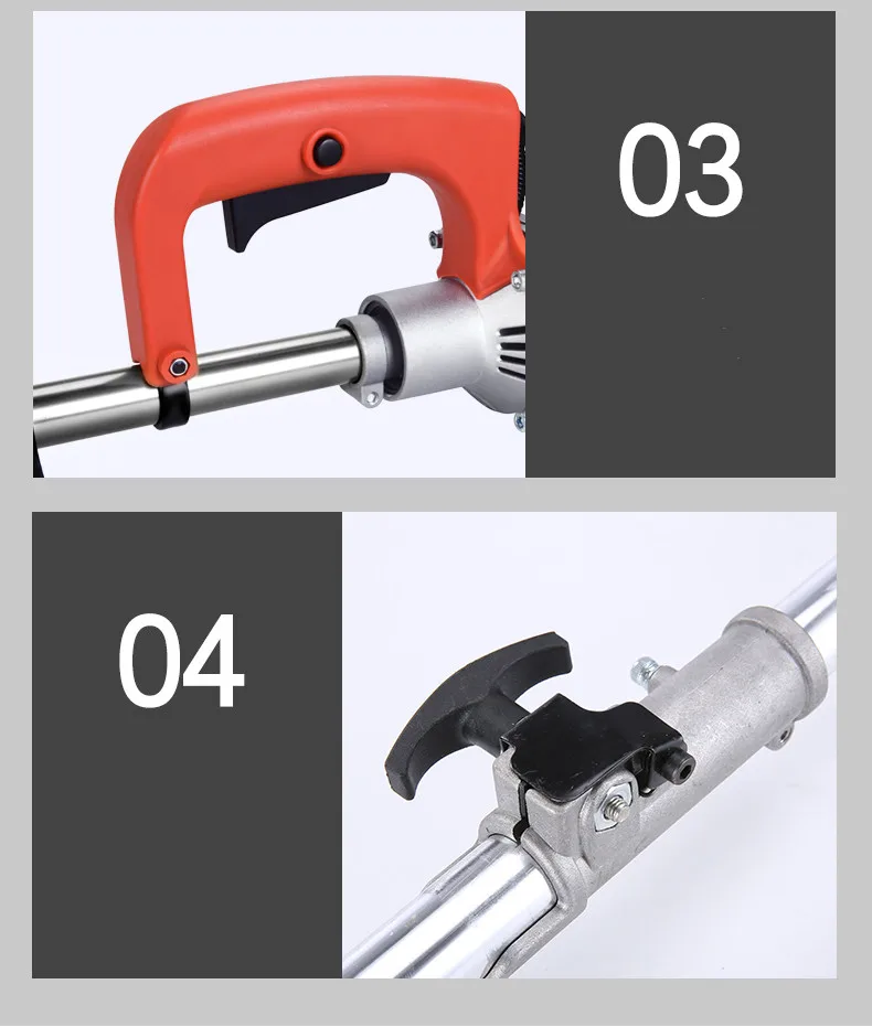 Yodoo DC 500 Вт 12Ah электрический триммер для травы, Аккумуляторный кусторез