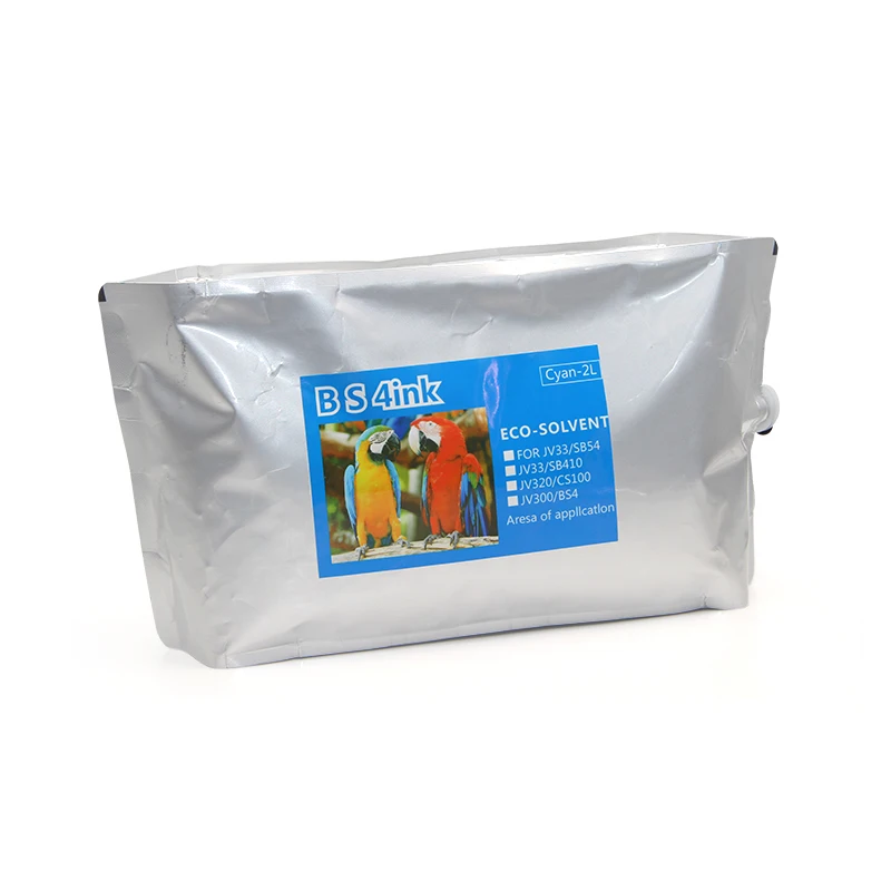 Ocbestjet BS3 BS4 ES3 SS21 Экологичные сольвентные чернила 2 литра чернильный мешок 60 для Mimaki JV300 CJV150-107 CJV150-130