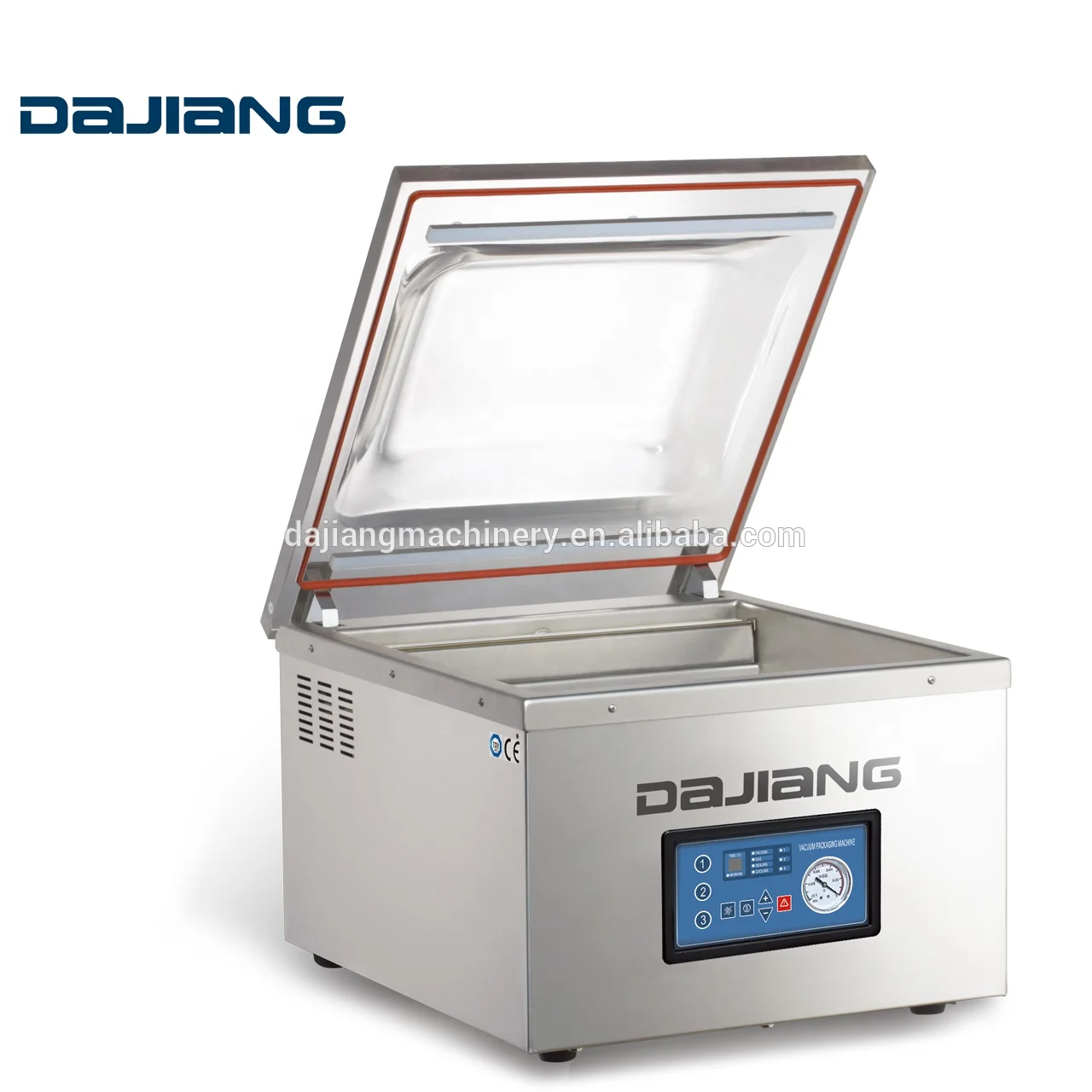 DZ-500T Table Top Vacuum skin packaging machine Plastic Sealing Machine Chamber hand sealer Grocery packing machine snack sealer
