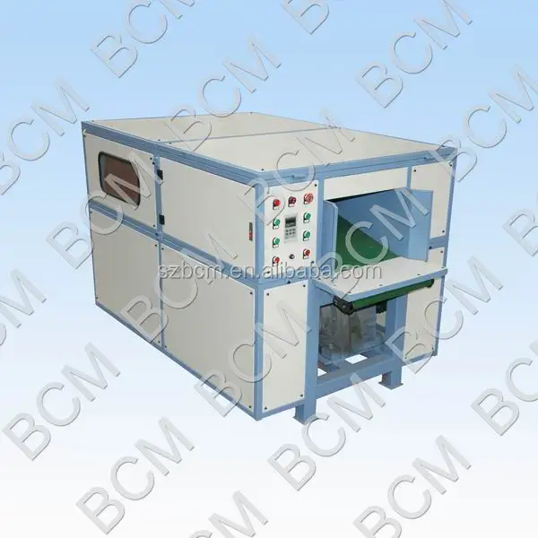 Crush quilting fabric waste machine