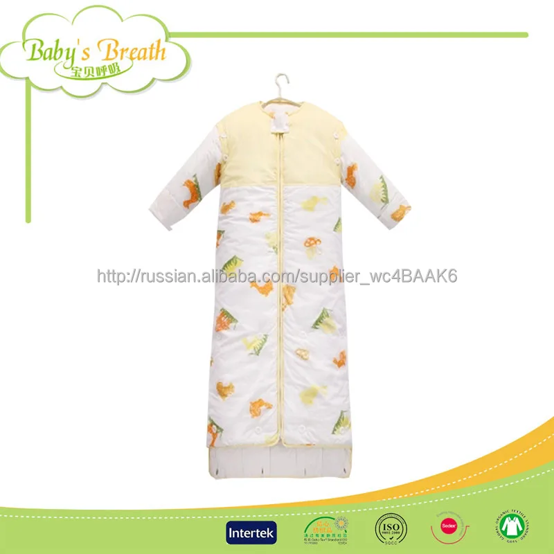 BSB059 хорошо дышащий хлопок гладкокрашеные смешно миньон кровать установить детское спальный мешок вязать