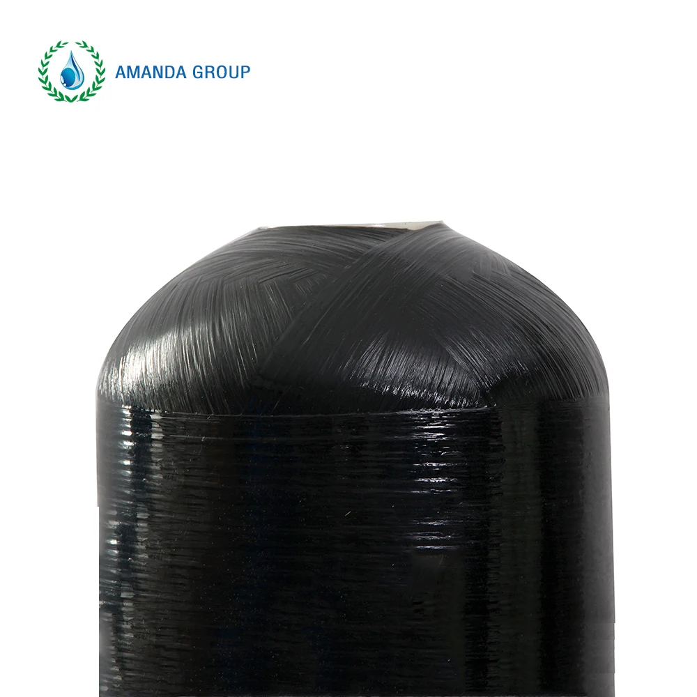Water Treatment NSF Black FRP Fiberglass Pressure Tank Vessel