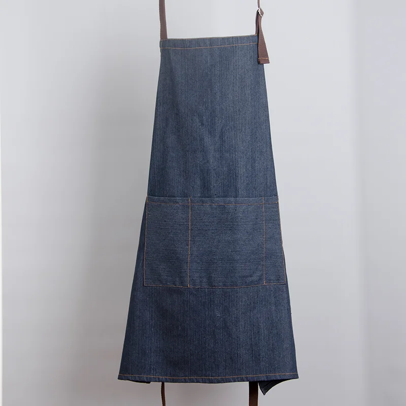 
waiter apron Customized Fashionable household kitchen butchers walmart apron for housewife apron 