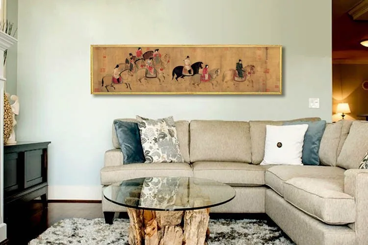 scenery canvas print figurative poster portrait picture classical art poster prints The Holy By Andrei Rublev