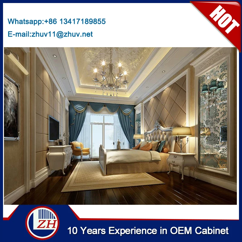 2018 Royal furniture bedroom sets high end Indian bedroom furniture designs