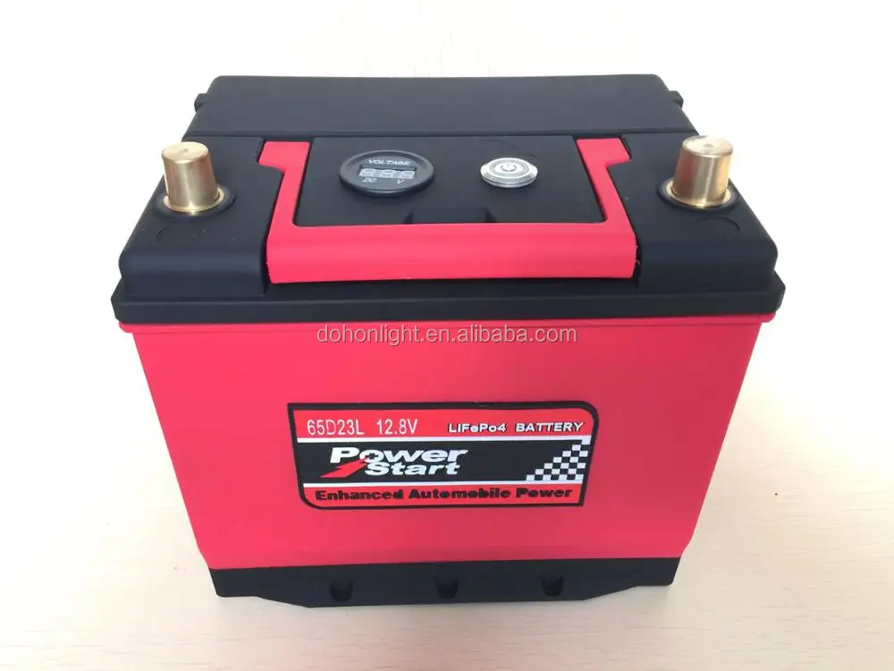 Factory BMS control start stop system rechargeable car lithium-ion battery