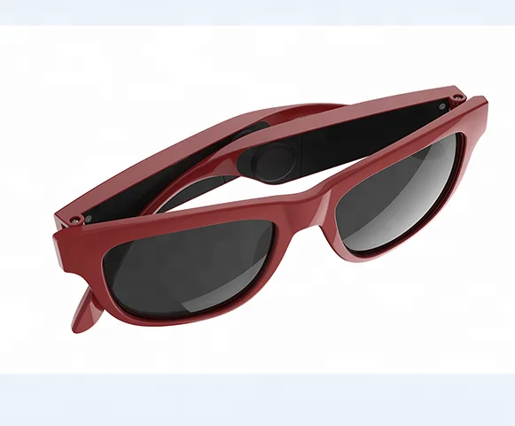 Walkie Talkie Open- Ear Wireless Glasses UV 400 Polarized Smart Bone Conduction Eyewear for IOS Android