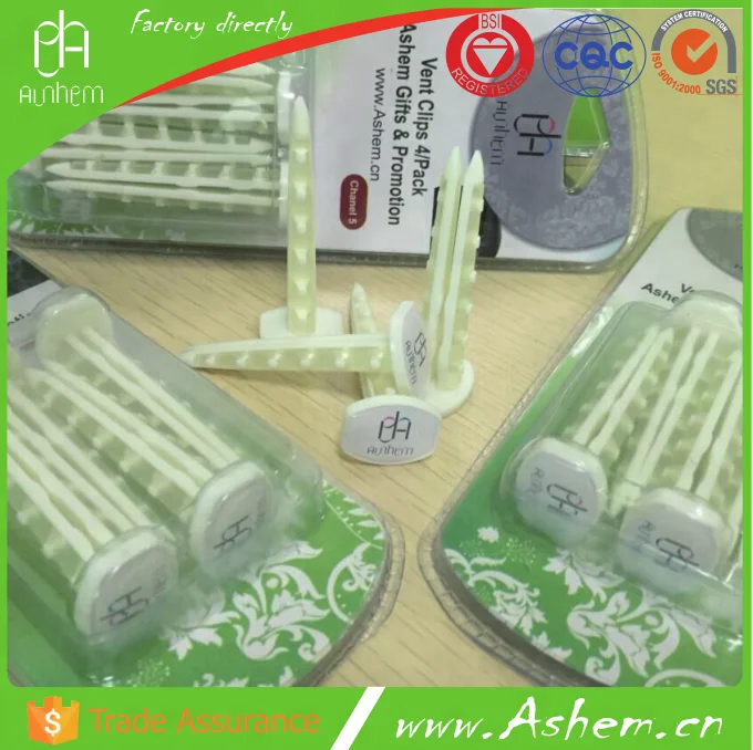 The best selling car vent clip/car vent clip air freshener/ car vent air freshener with logo printing IC-895