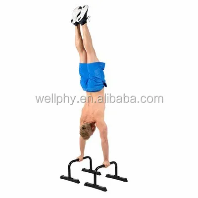 New Fitness Lebert Parallettes Equalizer bar Chin up Iron Bar Pull up Bar