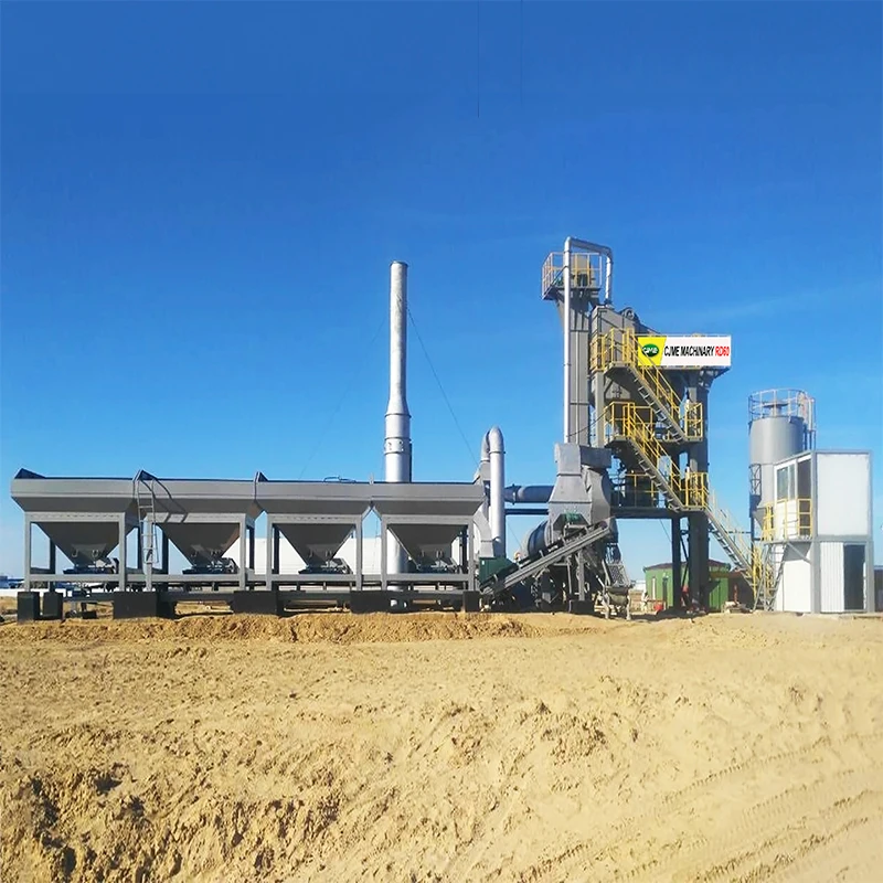 Chengjing 60tph Mobile Asphalt Mixing Plant