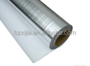 PE woven fabric laminated aluminum foil for heat insulation