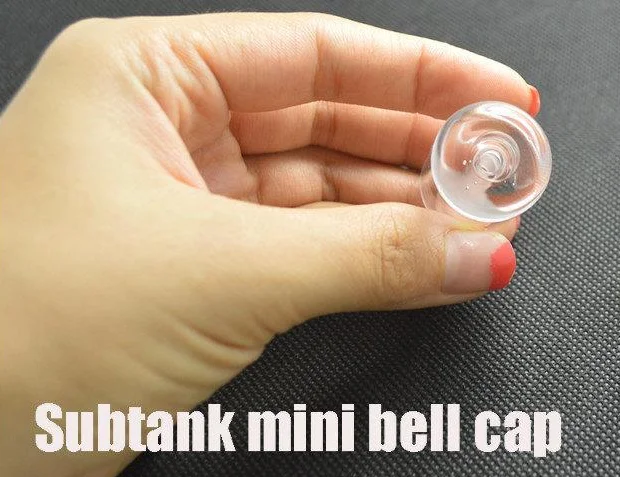 Pyrex Glass Tube Replacement Replacable Clear Bell Cap for Glassomizer Vaporizer