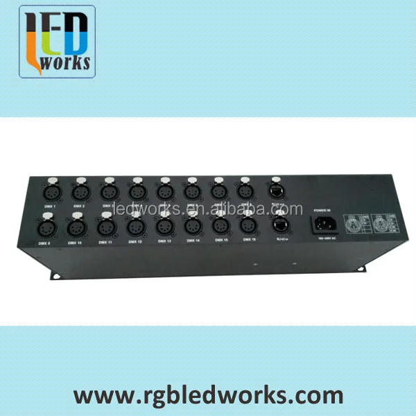 artnet programmable artnet dmx controller with Net Cable