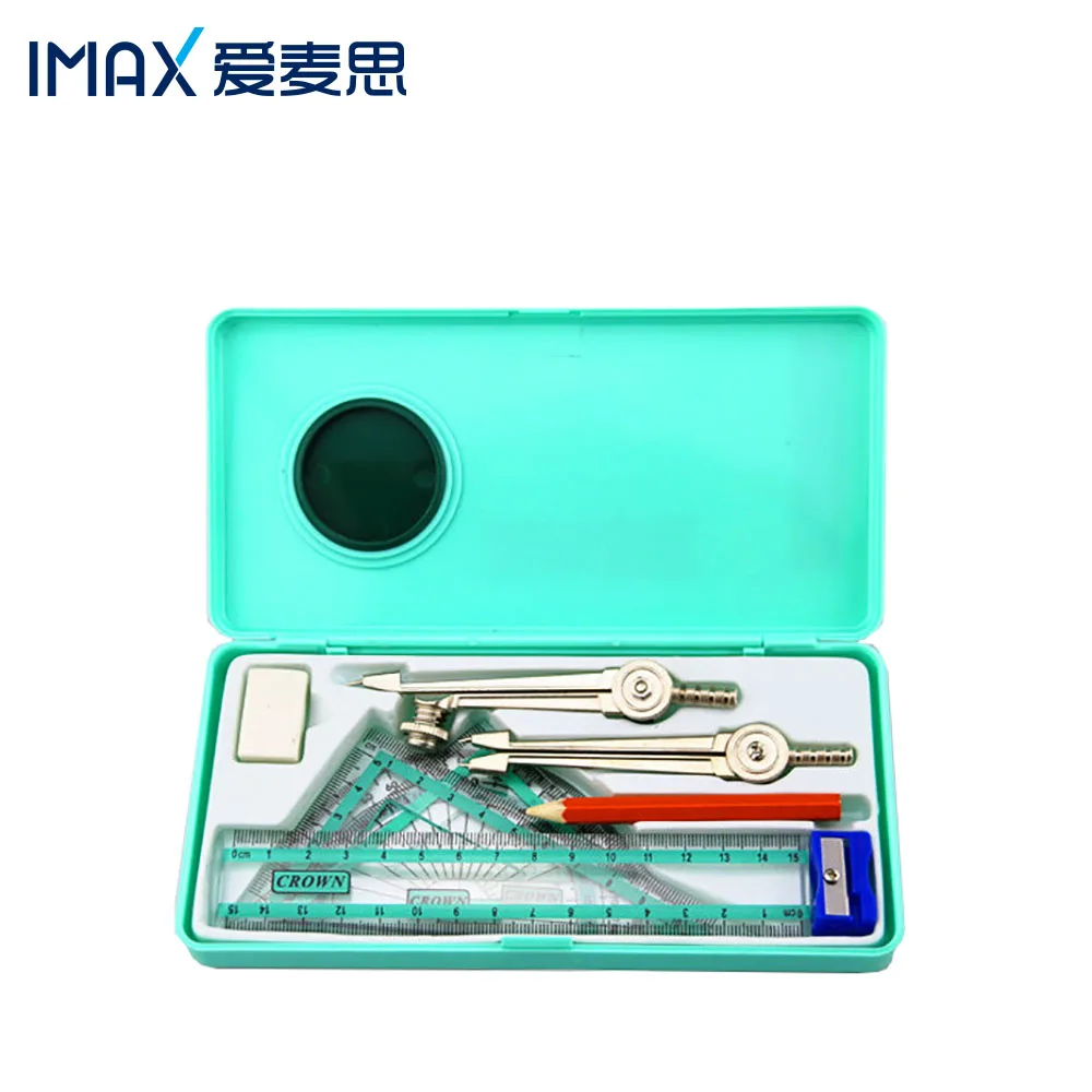 Студент яркой цветой Пакистан Математика коробка в виде геометрических фигур набор