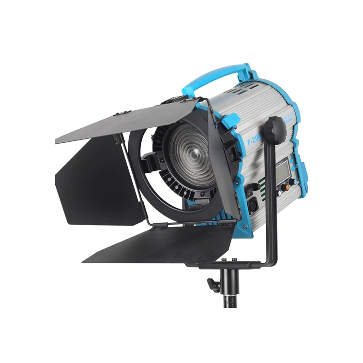 Yidoblo led focusable spotlight  F3500BI wth fresnel light lens 2800-9990K daylight balanced