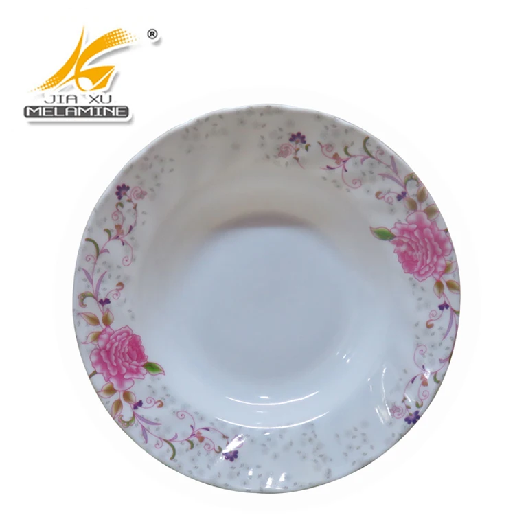 
Wholesale high quality food grade division melamine deep plate 