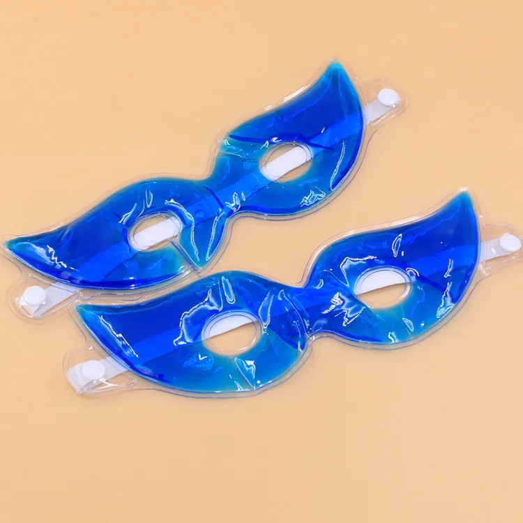 
New fox ice blindfold, summer gel ice compress eye mask, beauty care eliminate eye strain, 