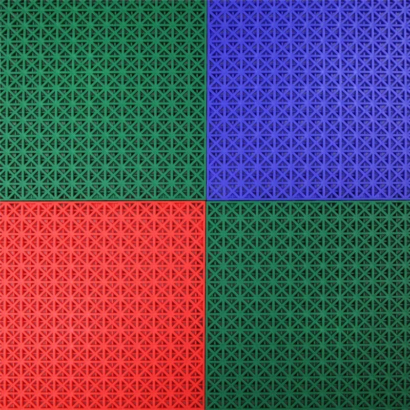 Garage Car Showroom Heavy Duty Perforated Outdoor Interlocking Multi-Use Deck Tile
