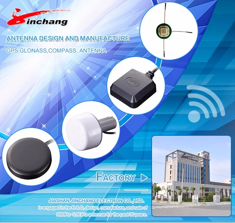 JCW418 2.4G/5.8G PCB Antenna wireless WIFI Antenna with ipex