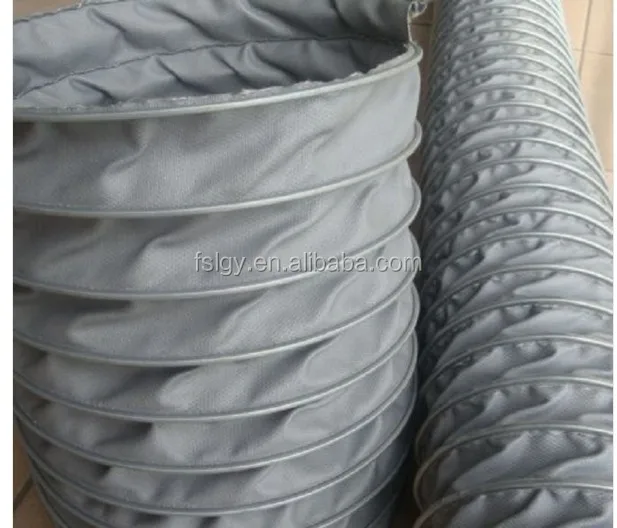 High Temperature Flexible Fiberglass Duct Hose
